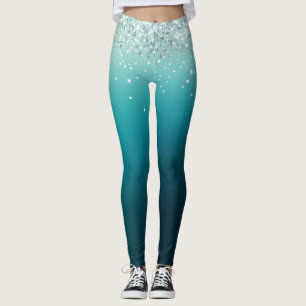 Holografische Weihnachten Leggings