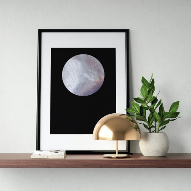 Holografischer 80er Moderne Futuristische Kunst Poster (Von Creator hochgeladen)