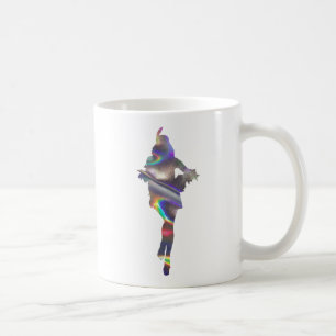 holografischer Flapper Kaffeetasse