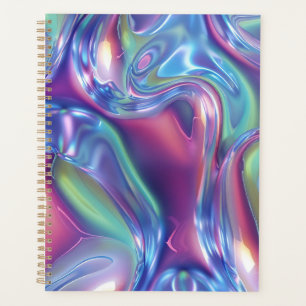 Holografischer Flüssigmetall-Gradient-Aura-Ästheti Planer