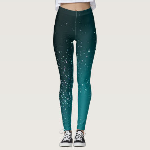 Holografischer Glitzer Leggings