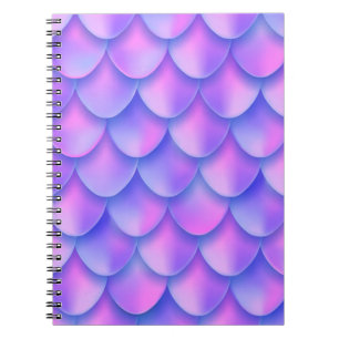 Holografischer Mermaid-Schwanz, lebendige Folienst Notizblock