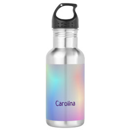 holografischer Regenbogen Edelstahlflasche