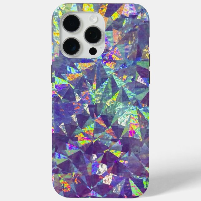 Holografischer Telefonkasten Case-Mate iPhone Hülle (Rückseite)
