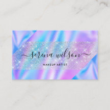 Holografisches Einhorn Glittering Holo Make-up Haa