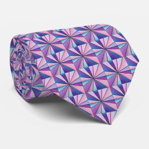 Holografisches geometrisches Muster Krawatte