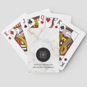 Holografisches Logo-Branding-Design Poker-Karten Spielkarten