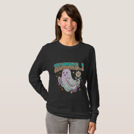 Holografisches Pastell-Geister-ZOINKS-Halloween-T- T-Shirt