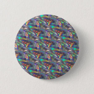 holografisches Silber Button