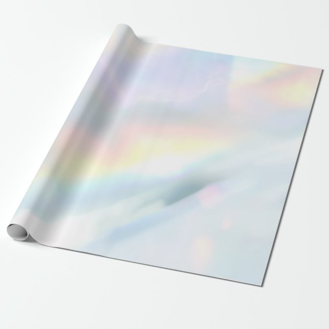 Holografisches Wrapping | Luxuriöse Hochzeiten Geschenkpapier (Ungerollt)