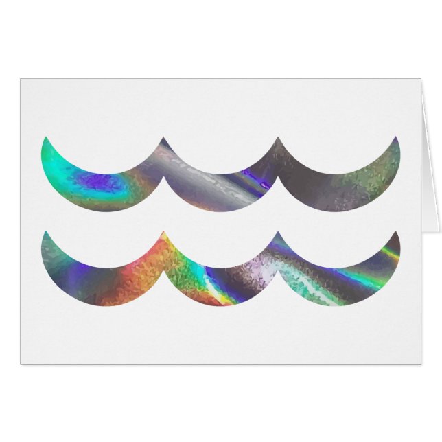 Hologramm Aquarius (Vorderseite (Horizontal))