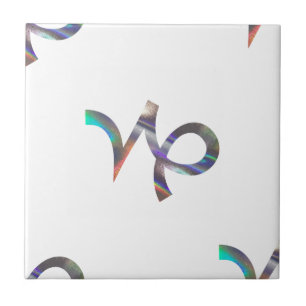 Hologramm Capricorn Fliese