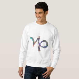 Hologramm Capricorn mens Sweatshirt