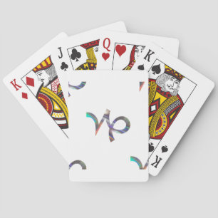 Hologramm Capricorn Spielkarten