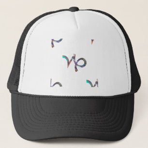 Hologramm Capricorn Truckerkappe
