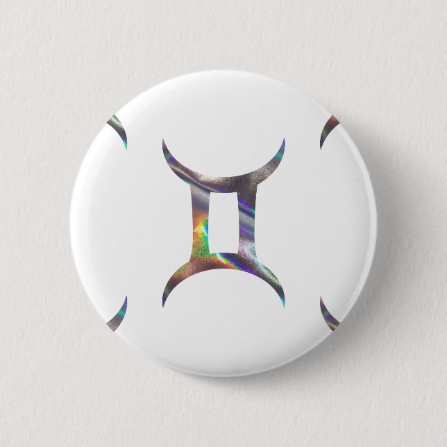Hologramm Gemini Button (Vorderseite)