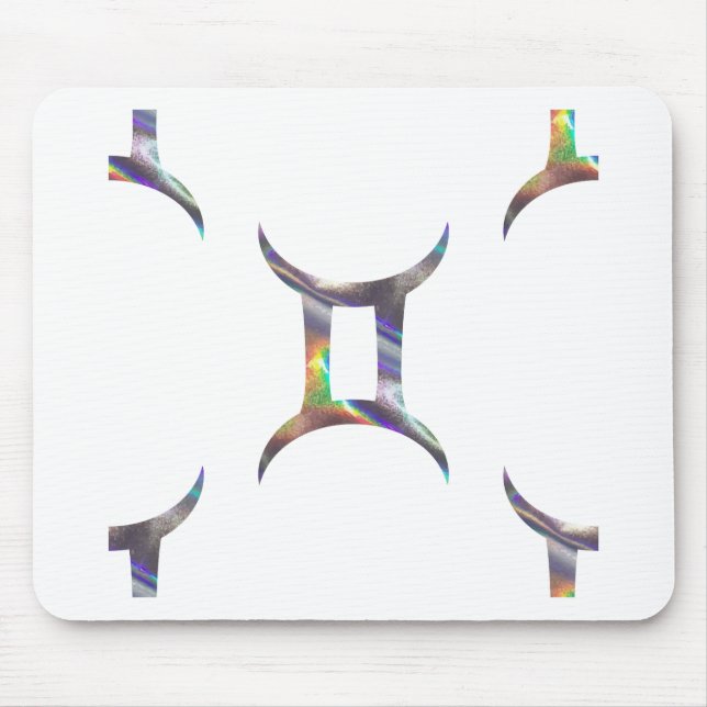 Hologramm Gemini Mousepad (Vorne)