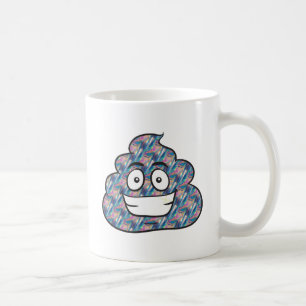 Hologramm kackend Emoji Kaffeetasse