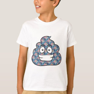 Hologramm-Kot-Emoji T-Shirt
