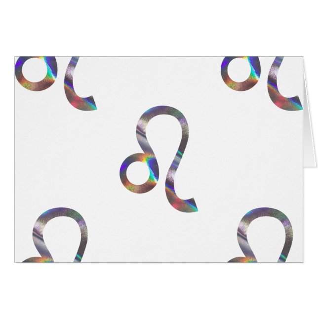 Hologramm Leo (Vorderseite (Horizontal))