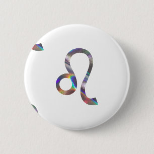 Hologramm Leo Button