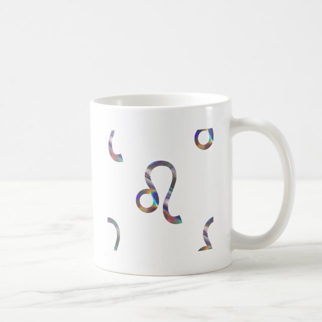 Hologramm Leo Kaffeetasse (Rechts)