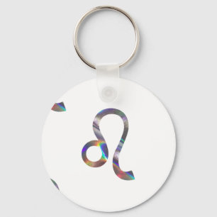 Hologramm Leo Schlüsselanhänger