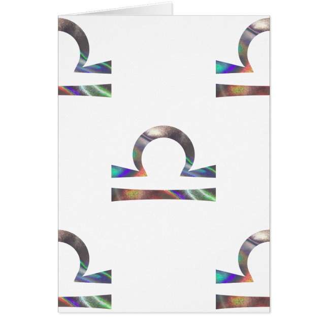 Hologramm Libra (Vorne)