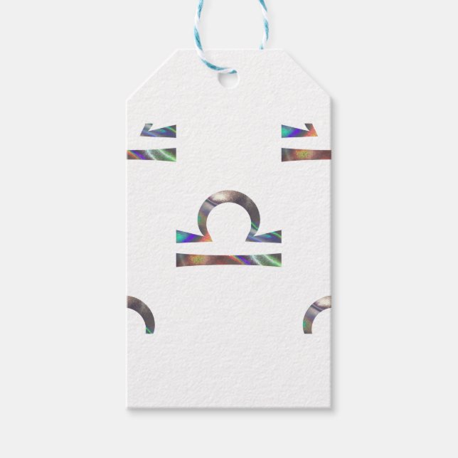Hologramm Libra Geschenkanhänger (Vorderseite)