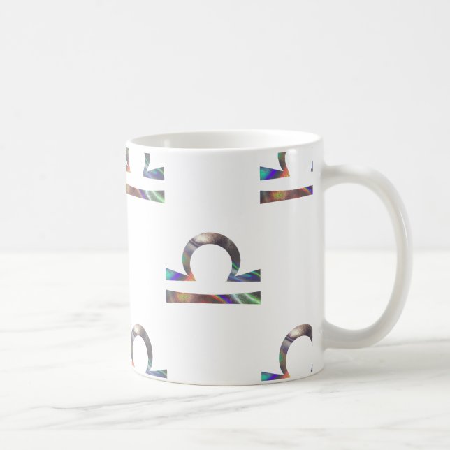 Hologramm Libra Kaffeetasse (Rechts)