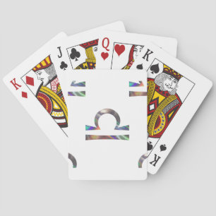 Hologramm Libra Spielkarten