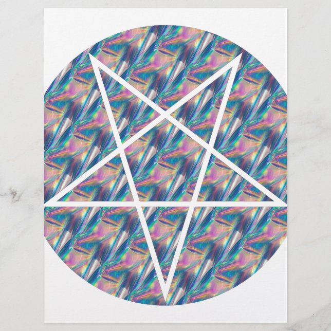 Hologramm-Pentagramm (Vorderseite)