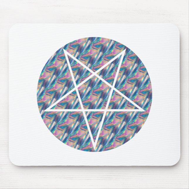 Hologramm-Pentagramm Mousepad (Vorne)