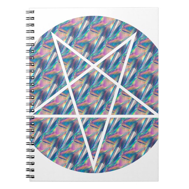 Hologramm-Pentagramm Notizblock (Vorderseite)
