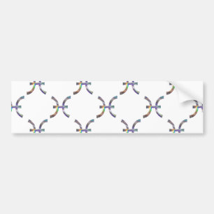 Hologramm Pisces Autoaufkleber