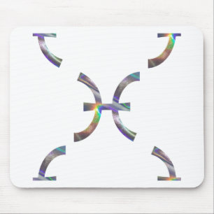 Hologramm Pisces Mousepad