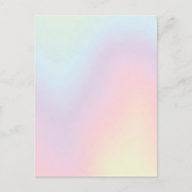 Hologramm Postkarte (Vorderseite)