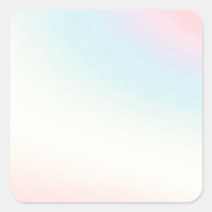 Hologramm Quadratischer Aufkleber