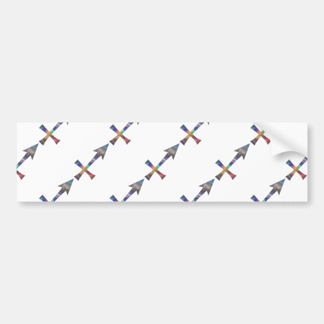 Hologramm Sagittarius Autoaufkleber (Vorne)