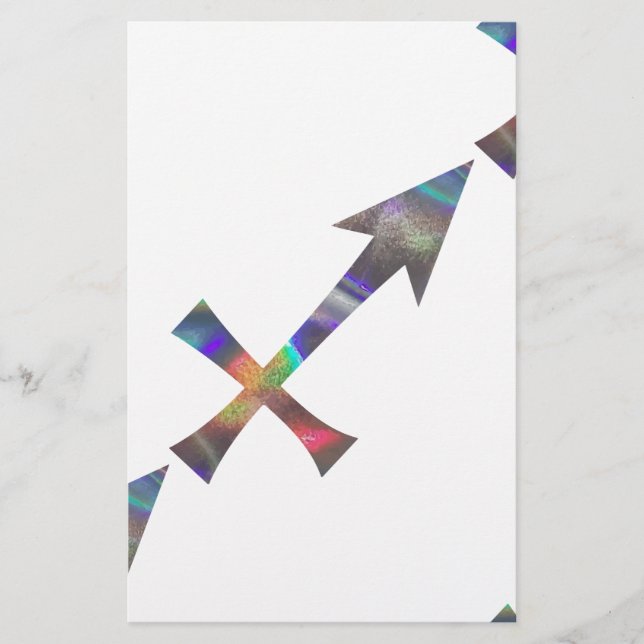 Hologramm Sagittarius Briefpapier (Vorderseite)