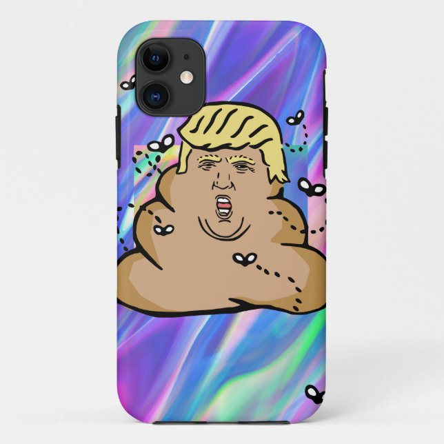 Hologramm-Trumpf Case-Mate iPhone Hülle (Rückseite)