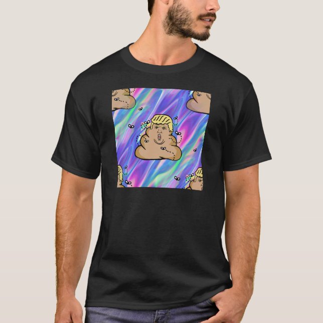Hologramm-Trumpf T-Shirt (Vorderseite)