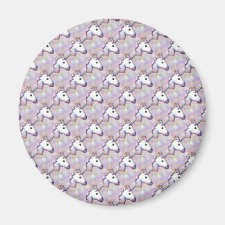Hologramm unicorn emoji magnet