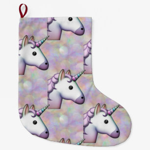 Hologramm unicorn emoji xmas Weihnachtsfeier Strum Großer Weihnachtsstrumpf