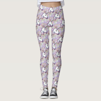 hologramme licorne emoji leggings
