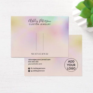 Hologramme rose ombre barrette