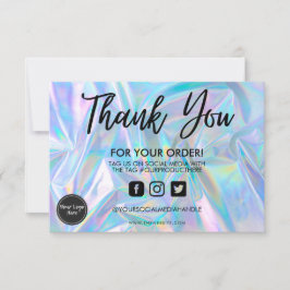 Holographic Color Shift Vielen Dank, dass Sie Medi