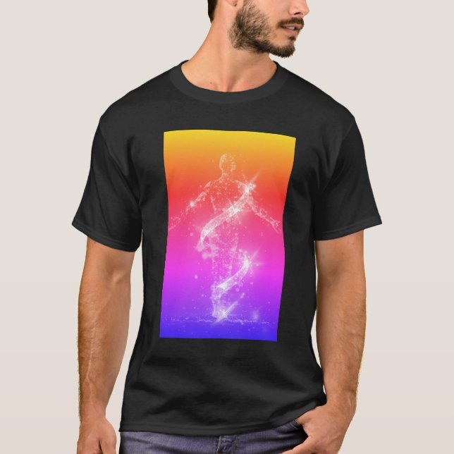 Holographic Energy Dancer T-Shirt (Vorderseite)