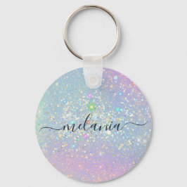Holographic Glam Glitzer Elegante Glitzern Schlüsselanhänger
