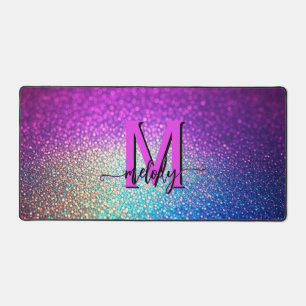 Holographic Glitzer Desk Mat Schreibtischunterlage